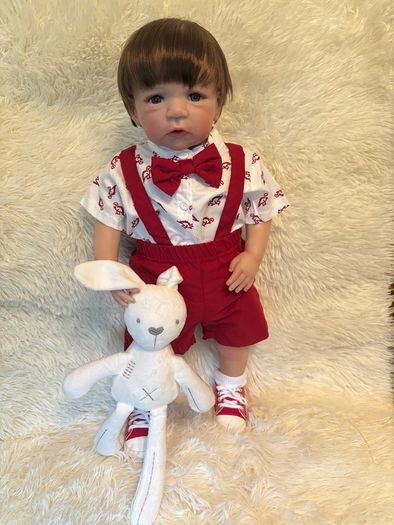 Reborns By Laura.  Cheeky, Chappy Alfie is back! 24inch Heavy, Weighted Reborn Doll