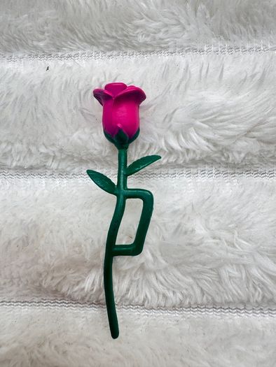 Vintage Rose flower approx. 5.5 cm. Barbie Ken Replacement Used Please see phtos