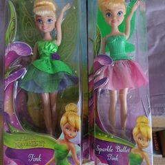 Disney Fairies Sparkle Ballet Jink Two Dolls Offered Ideal Birthday Gift.