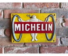 Michelin Man  Yellow Cast Iron HS249