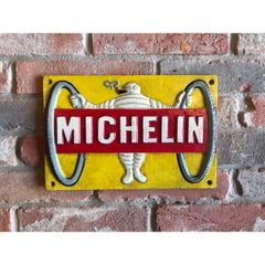 Michelin Man  Yellow Cast Iron HS249