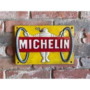 Michelin Man  Yellow Cast Iron HS249