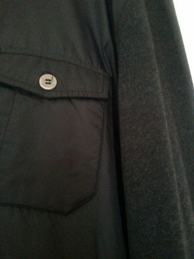 Black/Grey Biaggini zipped jacket Size XL