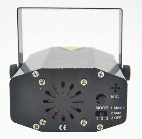 Mini laser projector party light stage light with remote controller