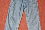 jeans, size uk 8 with elastic waist