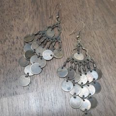 Beautiful Multi Disc Earrings