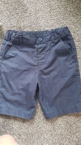 Navy shorts boy 6/7 years old