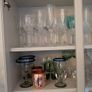 IKEA BILLY / OXBERG white bookcase with glass doors Image 2