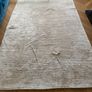 HK Living Handwoven Viscose Rug, Sand, 200 x 300cm Image 3