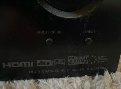Sony STR-DG700 Multi Channel AV Receiver