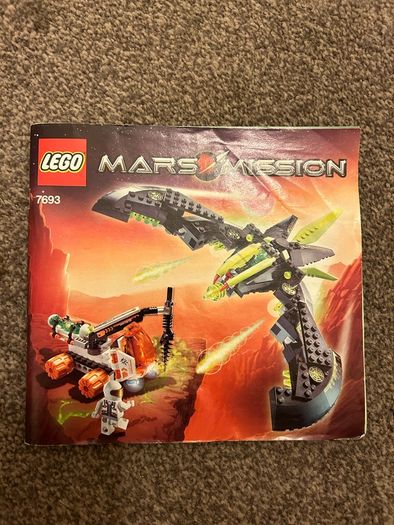 LEGO 7693 Mars Mission Manual Only
