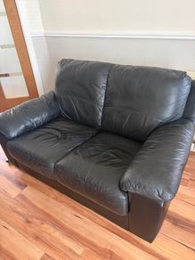Leather sofa two, two seaters