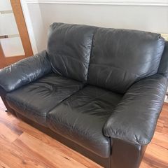 Leather sofa two, two seaters