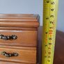 Wooden jewellery box with metal handles Image 9