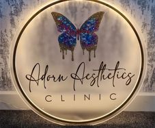 Custom LED Logo Sign Backlit Illuminated Business Wall Sign