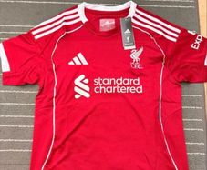 Liverpool 25/26 Home Jersey Adult Small
