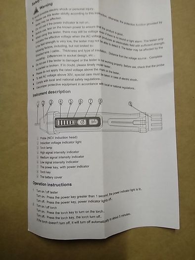 Non Contact AC Voltage Tester