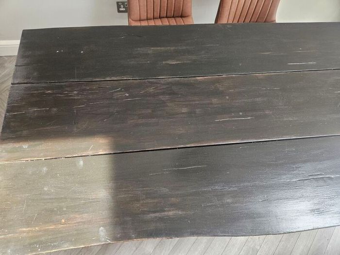 Walnut Kitchen Table 220cm