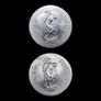 Eire 2 x 10 shillings 1966 Easter Rising Silver Coin Image 4