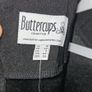 Buttercups Beauty uniform for college Bife Black Salon Tunic with Waist Tie, Size 12 (M) Premium Irish Workwear Image 5