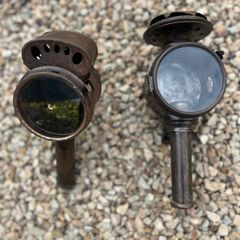 Antique Bicycle Candle Lamps