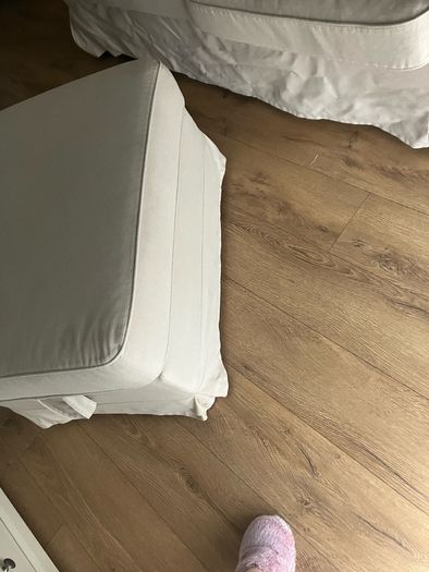 IKEA Ektorp 2 Seater and Footstool