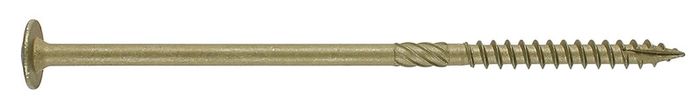 Timco 200INW 8.0 x 200mm Wafer Head Timber Wood Screw, Green - Pack of 50