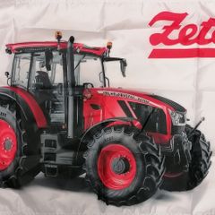Zetor 170 HD Crystal Tractor Flag 90cm x 60cm