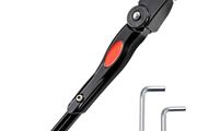 Adjustable Bike Kickstand,Bike Stand Kick for Center Side Parking Rack for Bicycle Mountain Bike Road Bike with Wheel Diameter 24 26 or 700c and 29 inches