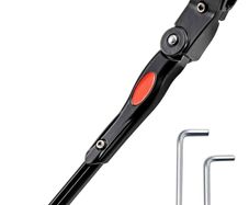 Adjustable Bike Kickstand,Bike Stand Kick for Center Side Parking Rack for Bicycle Mountain Bike Road Bike with Wheel Diameter 24 26 or 700c and 29 inches