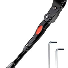 Adjustable Bike Kickstand,Bike Stand Kick for Center Side Parking Rack for Bicycle Mountain Bike Road Bike with Wheel Diameter 24 26 or 700c and 29 inches
