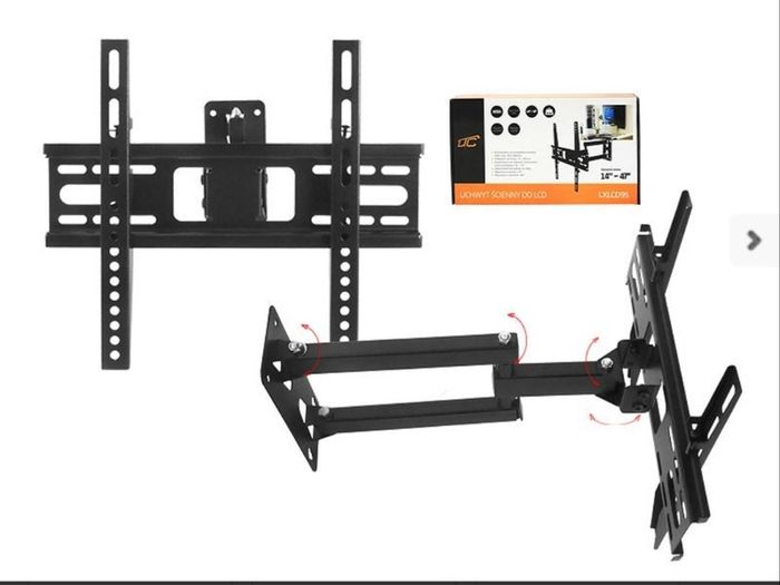 TV Wall Mount Bracket Tilt Swivel Full Motion 14-47"