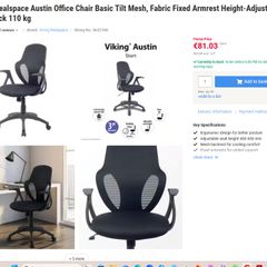 New Viking Realspace Austin Office Chair