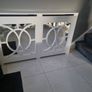 White Radiator Cover. Image 3