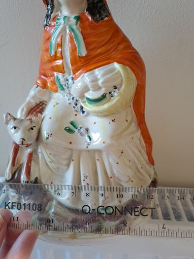 Vintage Red Riding Hood figurine