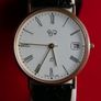 Rjw 9ct Gold 375 Cased Mens Swiss Made Wristwatch (works Perfectly) Image 6
