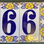 House number tiles - 4 / 6 / 9 Image 5