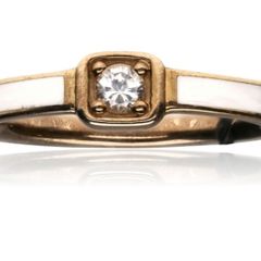 Brand new Glamira 9k rose gold ring with box
