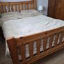 double bed and new mattress Image 2