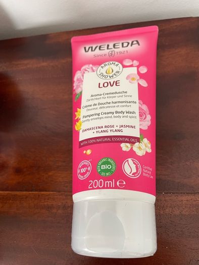Weleda Pampering Creamy body Wash 200ml - New