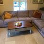Corner couch and coffee table Image 4