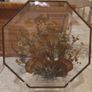 Glass Pressed Flower Hexagonal Wall Decor Image 3