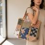 Brand New Hand block printed Cotton Quilt Bag Image 4