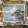 Antique etching in gilt frame Image 6