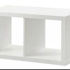 KALLAX Shelving unit, white, 77x41 cm