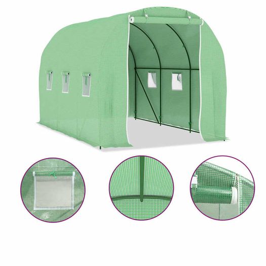 Greenhouse 6.86 sqm 3.43x2x2 m