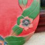round decorative timber piece (used). Image 5