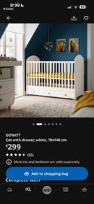 IKEA Gonatt Cot