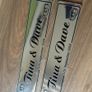 custom wedding number plates Image 2