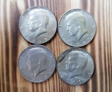 1965-69 USA Silver Half Dollar Coins